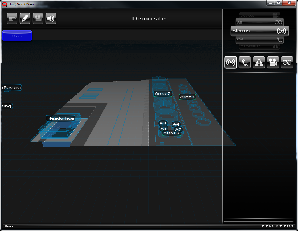 Overview of the client application
